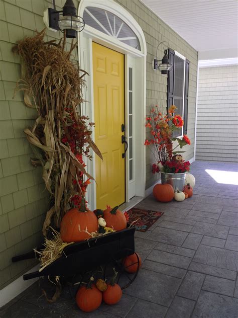 Fall, Autumn, porch, pumpkins | Seasonal decor, Pumpkin, Seasons