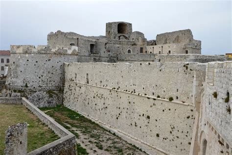 Monte Sant Angelo Castle stock photo. Image of castle - 35939064