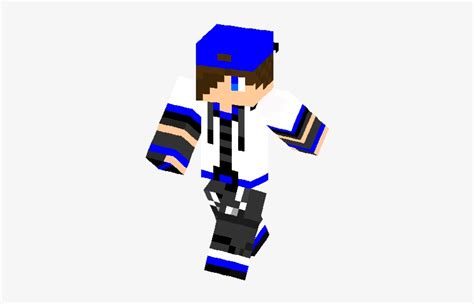 Blue Minecraft Skins Cool Guy