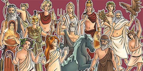 Origins of the Greek Gods – Information for Children