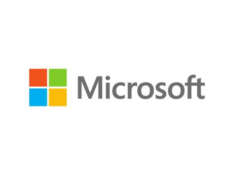 Microsoft Logo Png Transparent & Svg Vector