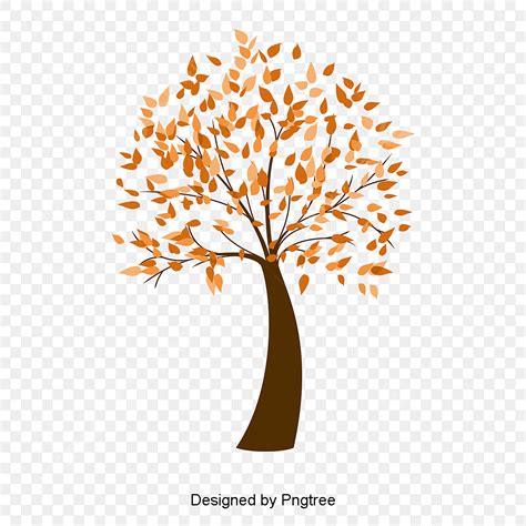 Autumn Trees PNG Image, Autumn Tree Vector, Autumn, Leaf Vector, Leaves ...