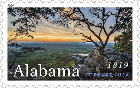 Alabama Statehood Stamp Honors its Bicentennial