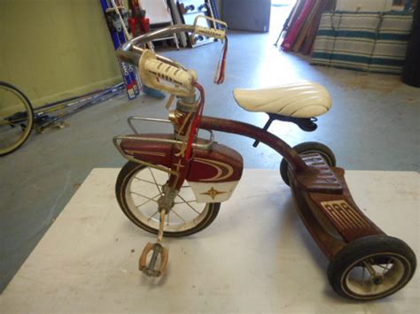 Lot - Antique Tricycle FIRESTONE 1930-1940's Vintage Bicycle ...