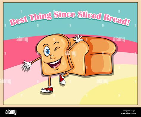 Idiom best thing since sliced bread Stock Vector Image & Art - Alamy