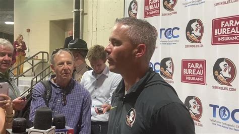 WATCH: FSU football head coach Mike Norvell opening statement following ...