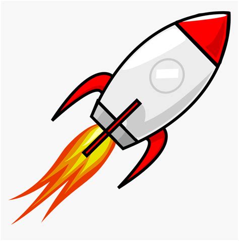 Rocket Clipart - Transparent Background Rocket Ship Clipart, HD Png ...