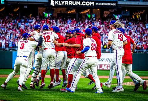 WATCH: Phillies pop bottles in the clubhouse, celebrate trip to NLCS