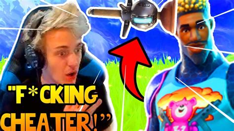 NINJA REACTS TO Thiefs CHEATING!! *FUNNY* Fortnite FUNNY & WTF Moments ...