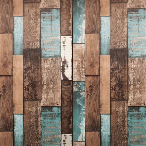Reclaimed Wood Peel and Stick Wallpaper - Wood Wallpaper – Removable Contact Paper, Prepasted ...