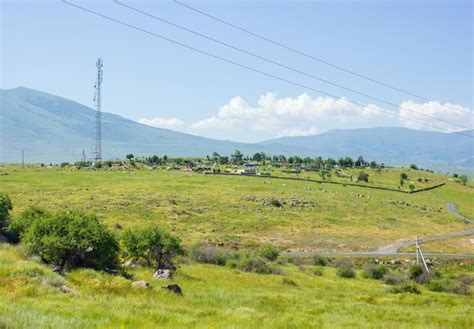 Premium Photo | Mountain landscape in the summer