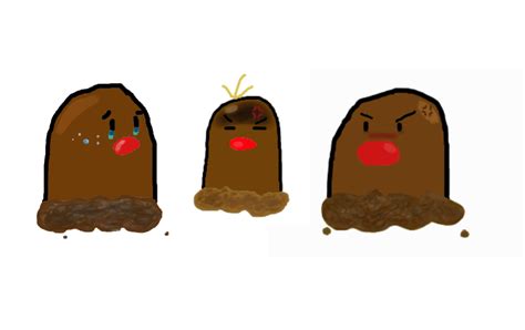 Diglett Meme Template 2 by abagofhypno on DeviantArt