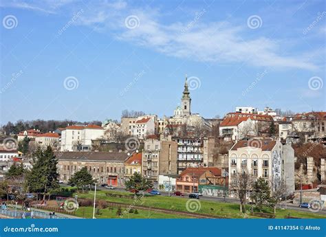 Panorama of Belgrade stock photo. Image of municipal - 41147354