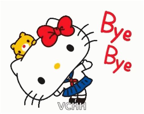 Hello Kitty Bye Bye GIF - Hello Kitty Bye Bye - Discover & Share GIFs