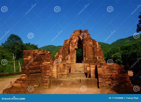 My Son Ruins and Sanctuary, Ancient Hindu Temples of Cham Culture in Vietnam Near the Cities of ...