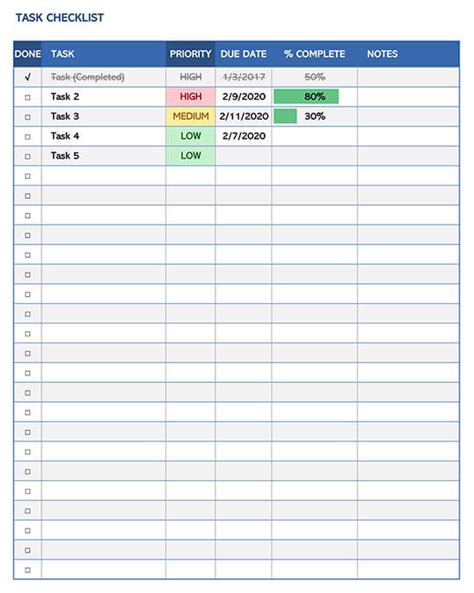 9+ Free Task Assignment Templates (Excel | Word)