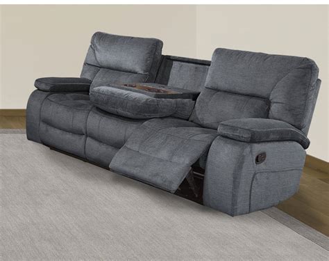 Chapman Triple Reclining Sofa in Polo Fabric | Sofas and Sectionals