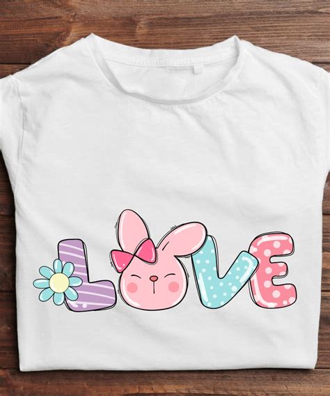 Happy Easter 2024, Easter 2024 Png, Cute Bunny Easter Sublimation Design, Pink Png, Love Easter ...