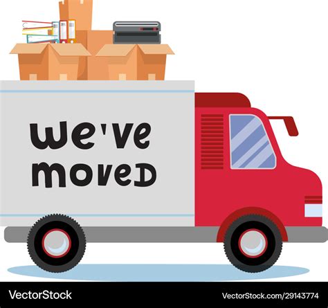 Moving Truck Vector