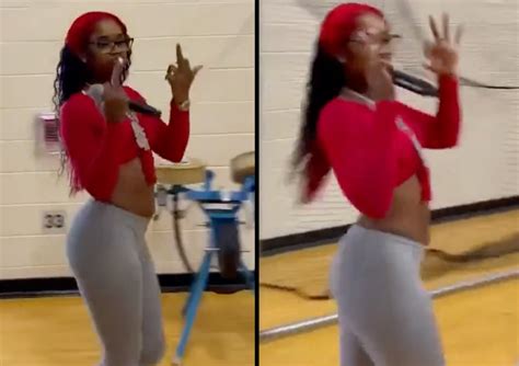 SHOCKING Old Video Of Female Rapper Sexyy Red ... She Used To Be THICK ...