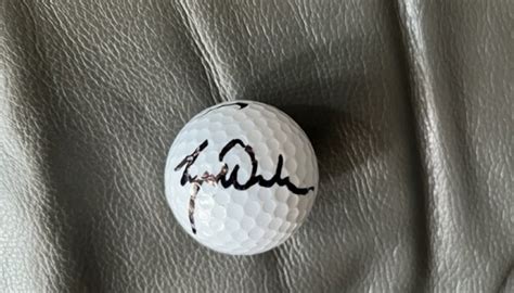 Tiger Woods Signed Golf Ball - CharityStars