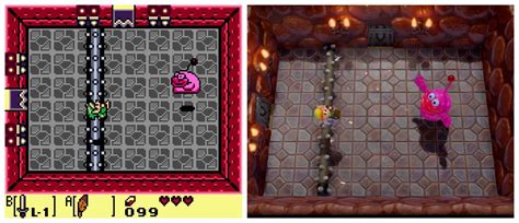 Zelda: Link's Awakening: comparações entre o remake do Switch e as versões de Game Boy e GBC ...