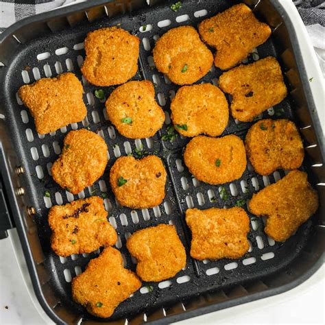 Air Fryer Frozen Chicken Nuggets (In just 10 min!) - The Shortcut Kitchen