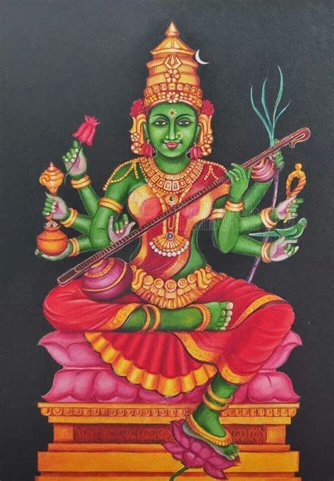 Matangi is the Hindu goddess of the spoken word and supernatural powers. Matangi is one of the ...