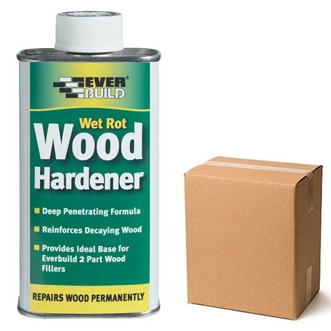 Everbuild WOODHARD2 Wet Rot Wood Hardener Treatment | Sealants and ...