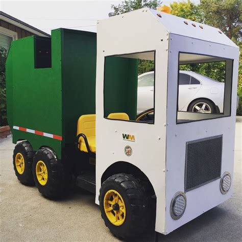 Custom Power Wheels Garbage Truck | Garbage truck, Garbage truck party ...