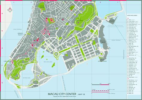 Maps of Macau | Detailed Macau of Lebanon in English | Tourist map of Macao | Road map of Macau ...