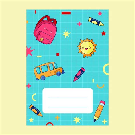 Kids Notebook Cover Images - Free Download on Freepik