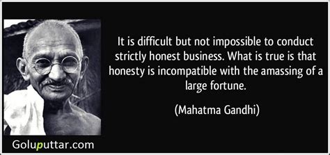 Famous Honesty Quote By Mahatma Gandhi | GP