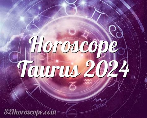 Horoscope Taurus 2024 - monthly horoscope for year 2024