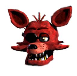 Foxy Head Transparent (from the teaser) by FancyFoxGamer on DeviantArt