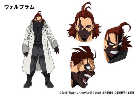 Character Design for Wolfram (My Hero Academia Movie) : r/anime