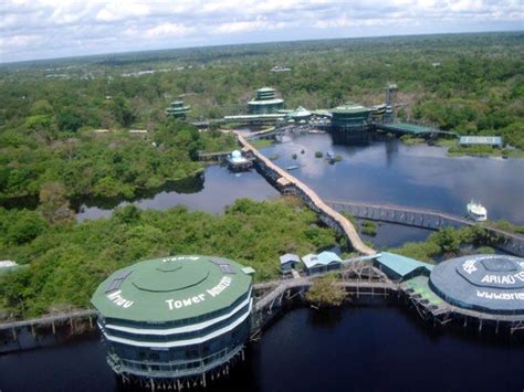 The Ariau Amazon Towers Hotel is the largest resort built at tree-top ...