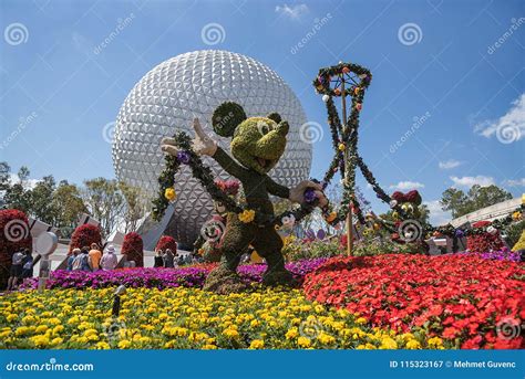 Disney Epcot Center And Monorail Editorial Photo | CartoonDealer.com #17554047