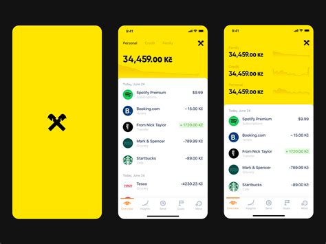 Raiffeisen banking app redesign | Banking app, App, Mobile app design