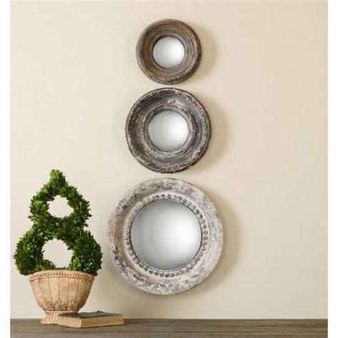 Adelfia 3 Piece Round Mirror Set... by Wayfair | Havenly | Mirror decor, Wall mirrors set ...