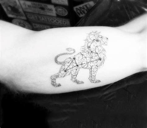 25 Leo Constellation Tattoo Designs, Ideas and Meanings - Tattoo Me Now