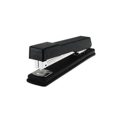 Light-Duty Full Strip Desk Stapler, 20-Sheet Capacity, Black