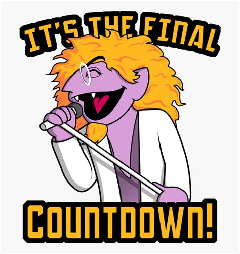 Final Countdown Clipart , Png Download - Cartoon , Free Transparent ...