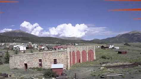 Round House Aerial shots in Como, Colorado - YouTube