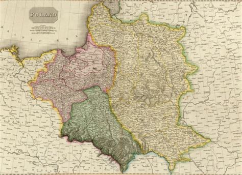 Partitions of Poland Map