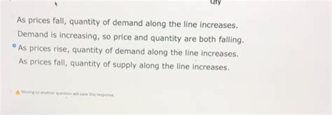 Solved What is the Law of Demand shown in this graph? As | Chegg.com