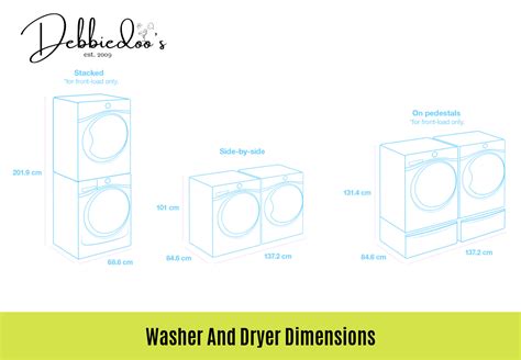 Washer And Dryer Dimensions