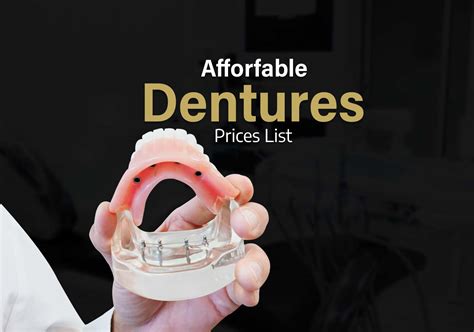 Affordable Dentures Prices List - Cancun Dental Design