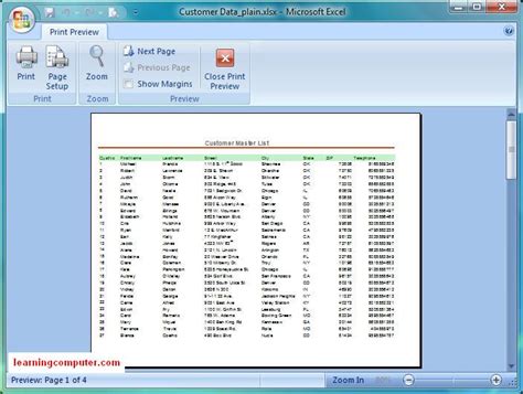 Microsoft Excel Tutorial - Page Layout Tab in MS Excel | IT Computer training - Learningcomputer.com