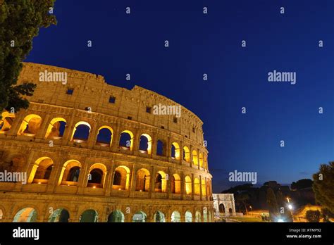 Colosseum in Rome, Italy. Ancient Roman Colosseum is one of the main ...